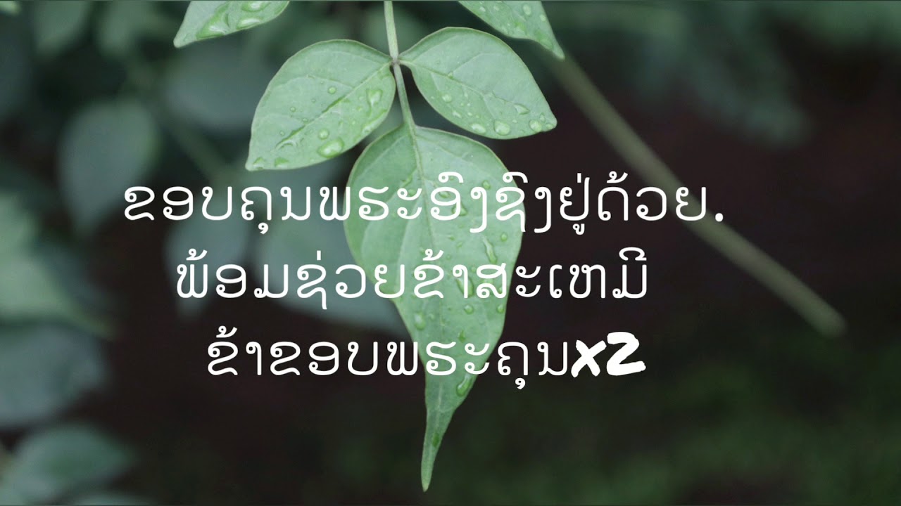 B.Roomrecord|ຂ້າຂອບພຣະຄຸນ ×cover|DjHiang