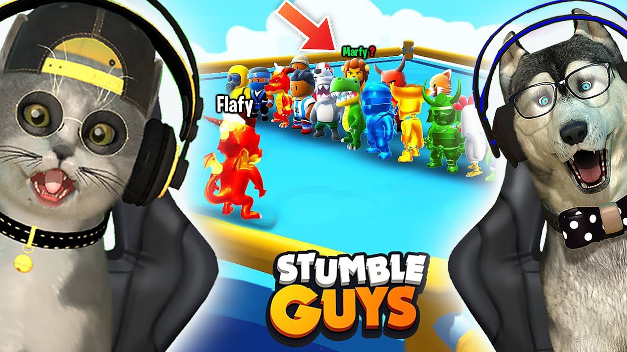 POGODI KOJI SKIN KORISTIM U STUMBLE GUYS!!!
