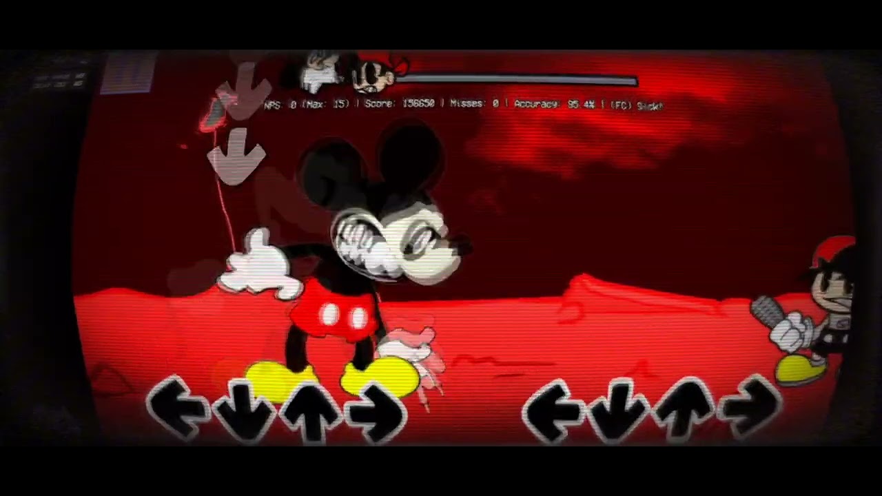 FNF VS S.Mouse Life on Hiatus (Vs Wi Mouse Color) Chart || FNFCOVER/HARD