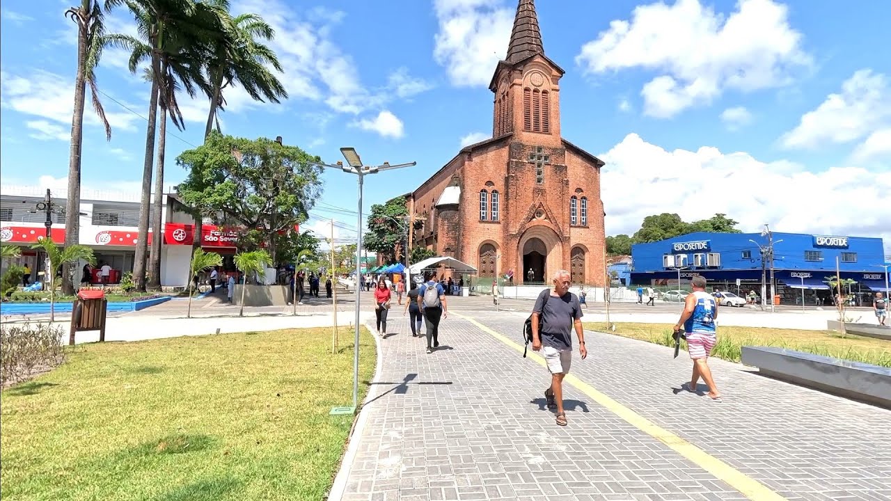 POUCAS PESSOAS NO COMÉRCIO DE PAULISTA/PE, MEIO DA SEMANA, LOJAS IGUAL A DO RECIFE.