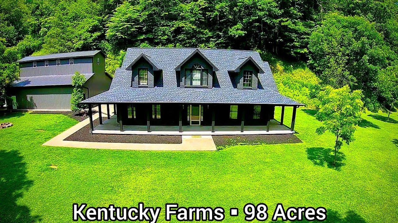 Kentucky Farms For Sale | 98 Acres | Kentucky Land For Sale | Hunting Land | Lush Fields | Trails