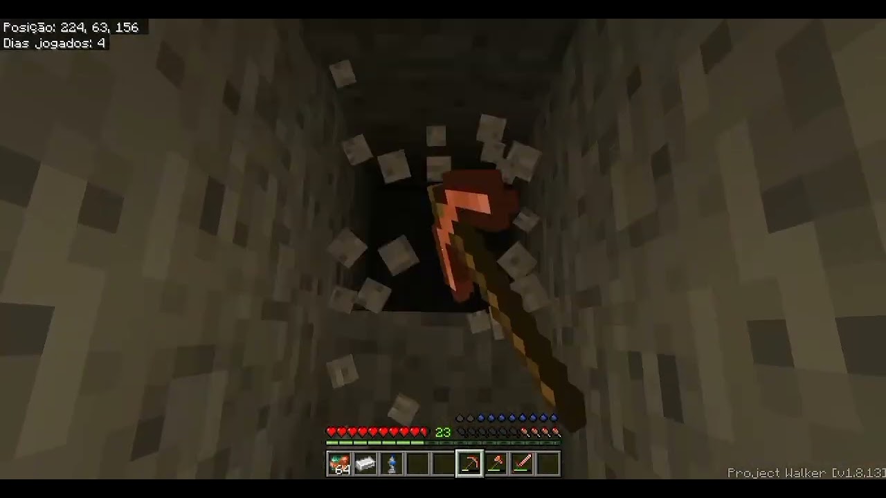 Ep3- minecraft apocalipse (mineração)