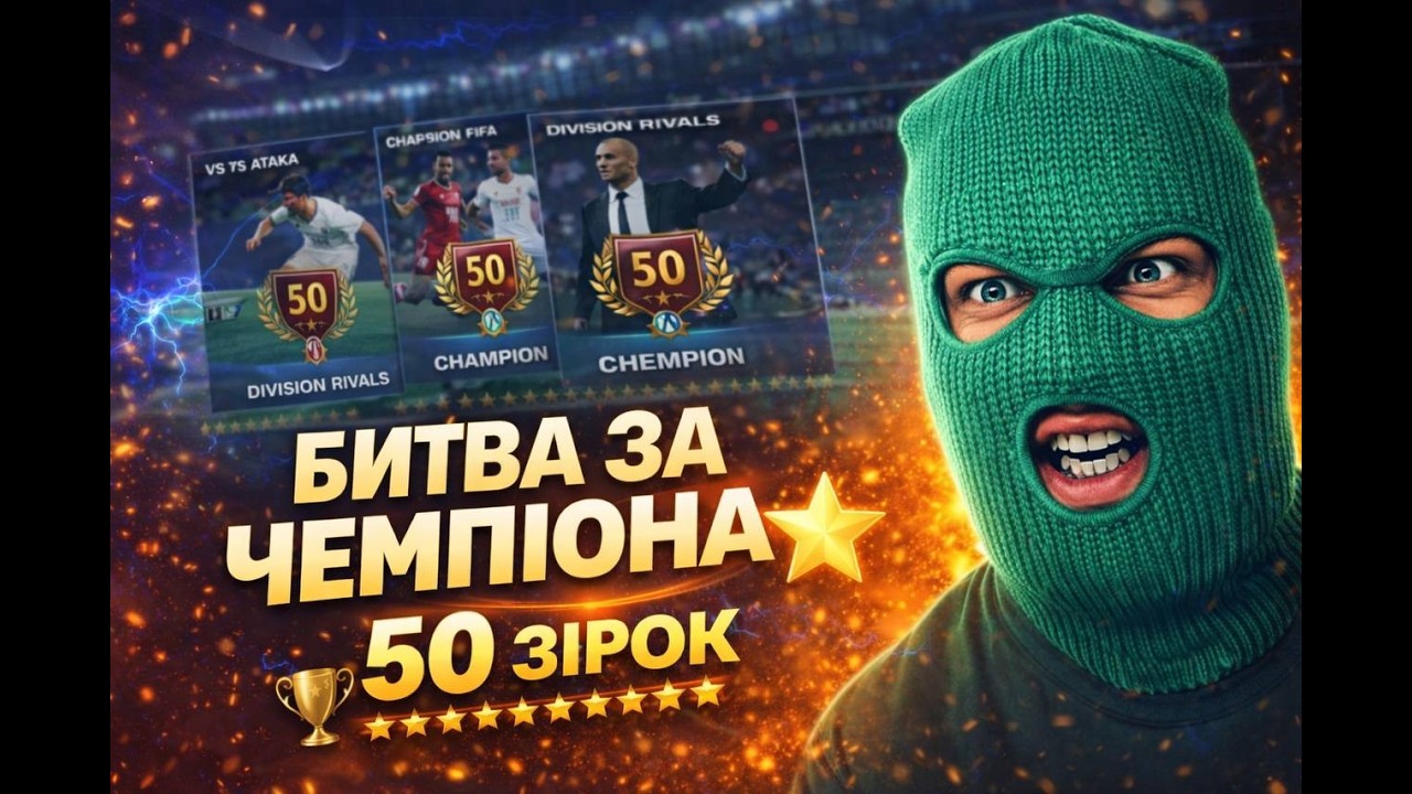 🔴LIVE FC Mobile26 - UP DIVISION RIVALS 50 STARS Team of the Year DRAFT UTOTY PABLO FIFA ФКМОБАЙЛ26