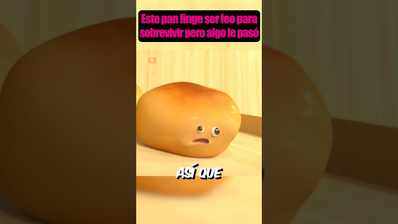 Este pan finge ser feo para sobrevivir pero algo le pas&oacute; #cortos