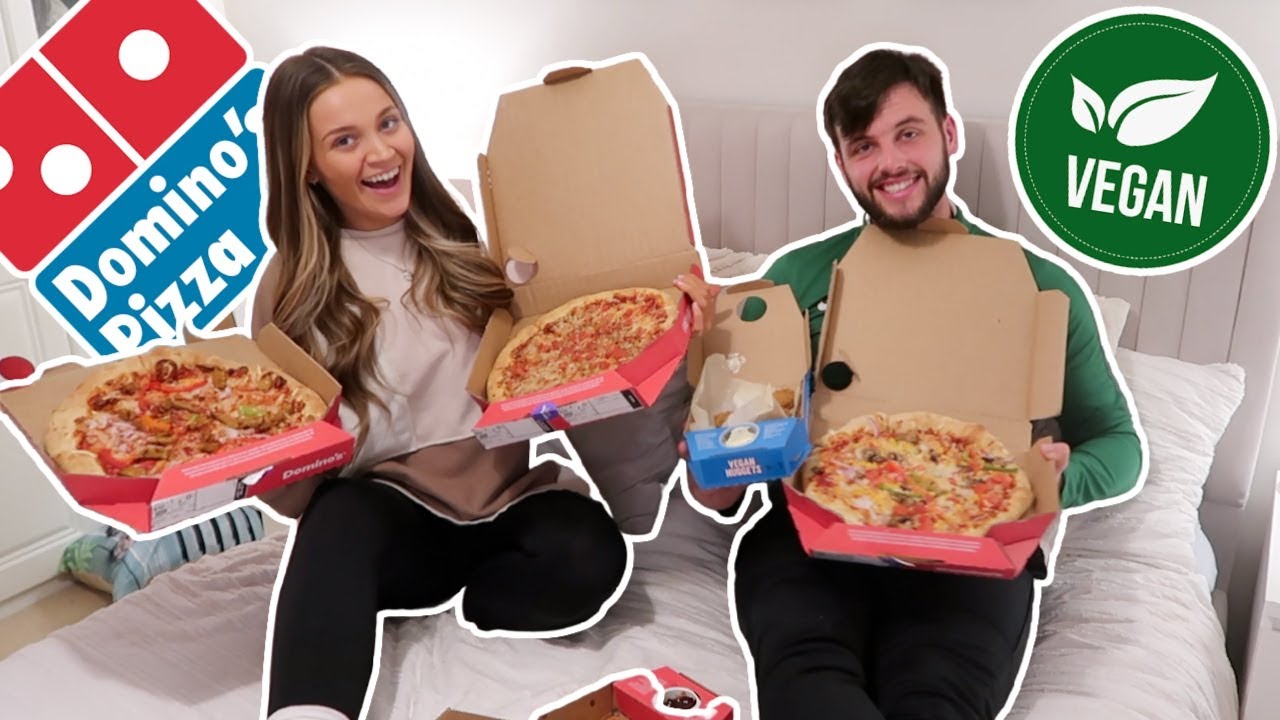 Trying the ENTIRE DOMINO'S VEGAN menu