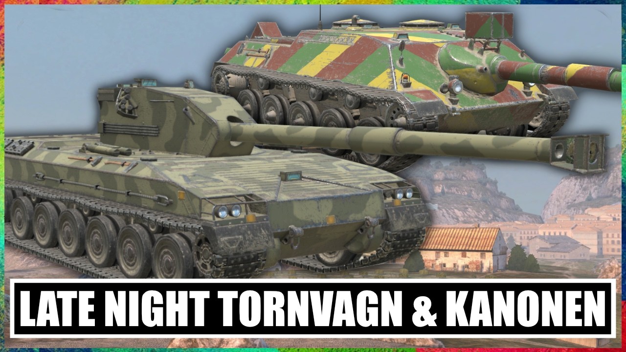 🔴 Late night stream s Magnátem Pavlem! » Tornvagn & Kanongadpanzer