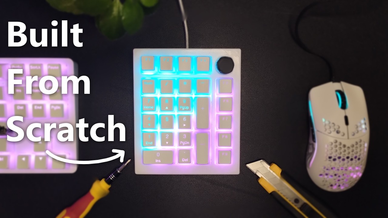I built my dream keyboard | Custom DIY Numpad
