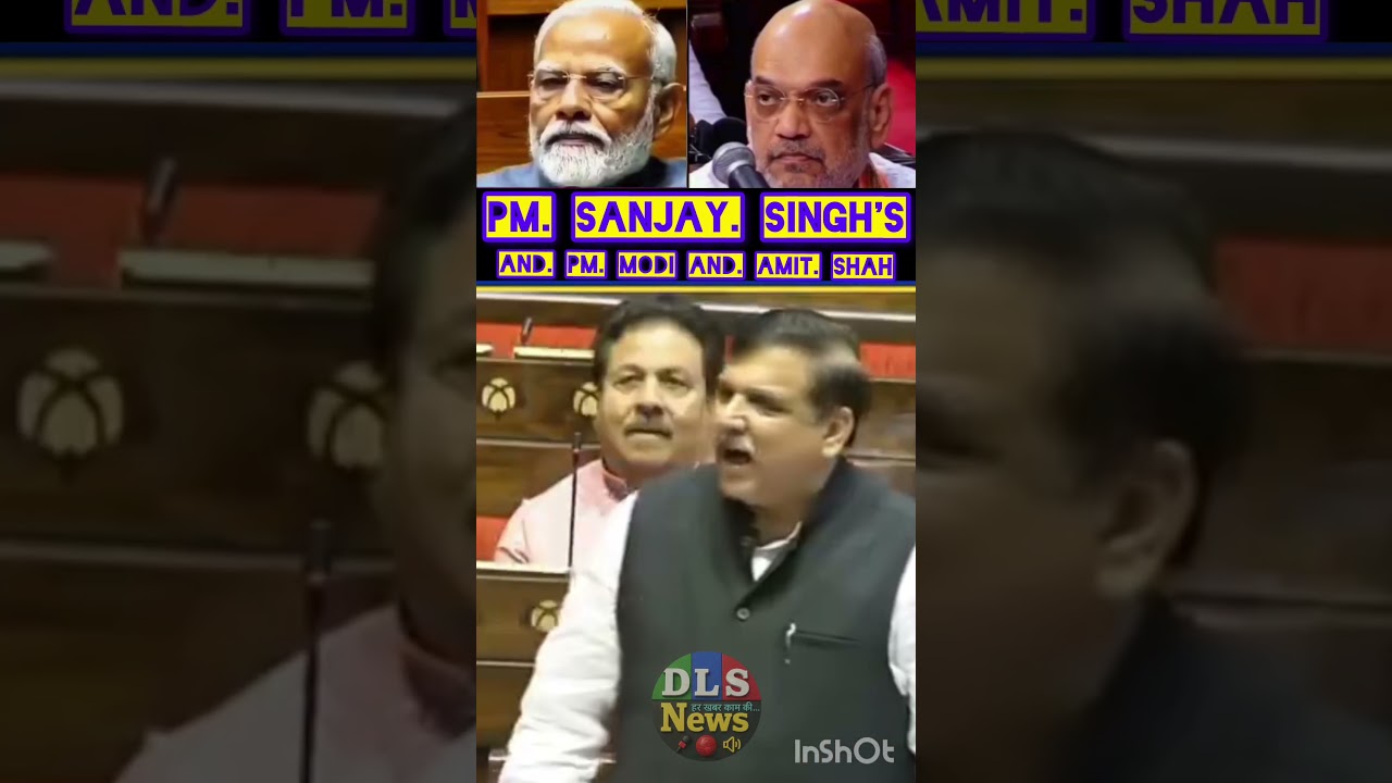 #BreakingParliamentNews PM Modi and Amit Shah, MP Sanjay Singh's Powerful Speech on Muslims and D...