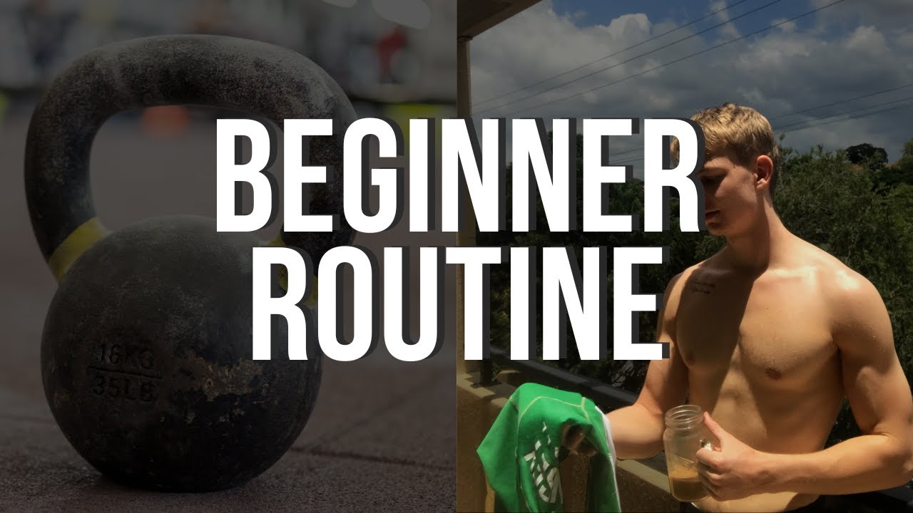 A 3 day per week simple beginner kettlebell program