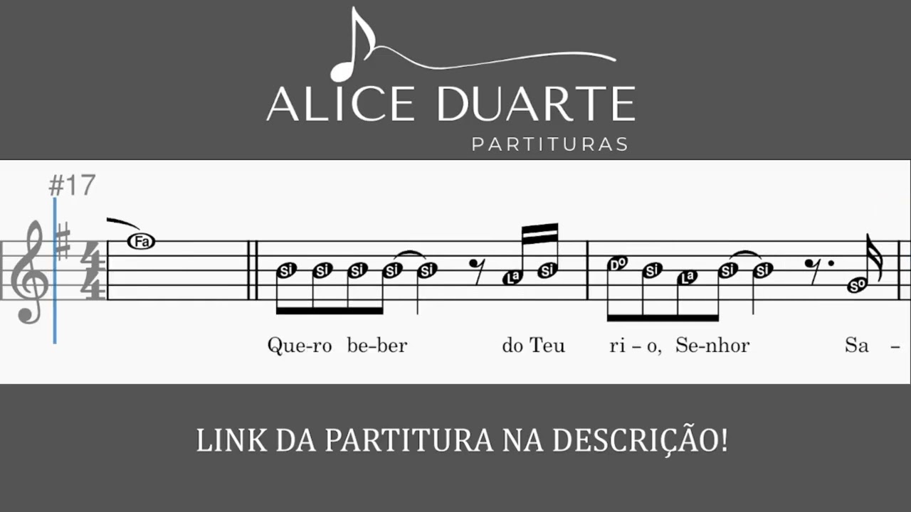 Águas Purificadoras (Diante do Trono) | Sax Tenor e Clarinete Sib | Partitura Facilitada + Playback