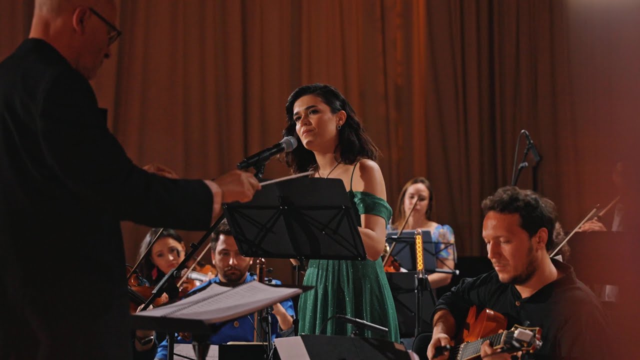 Bridges Kammerorchester: B. Hamdi / W. Khatba - El Uiun Essud - Warda  العيون السود غناء جوانا دحدوح