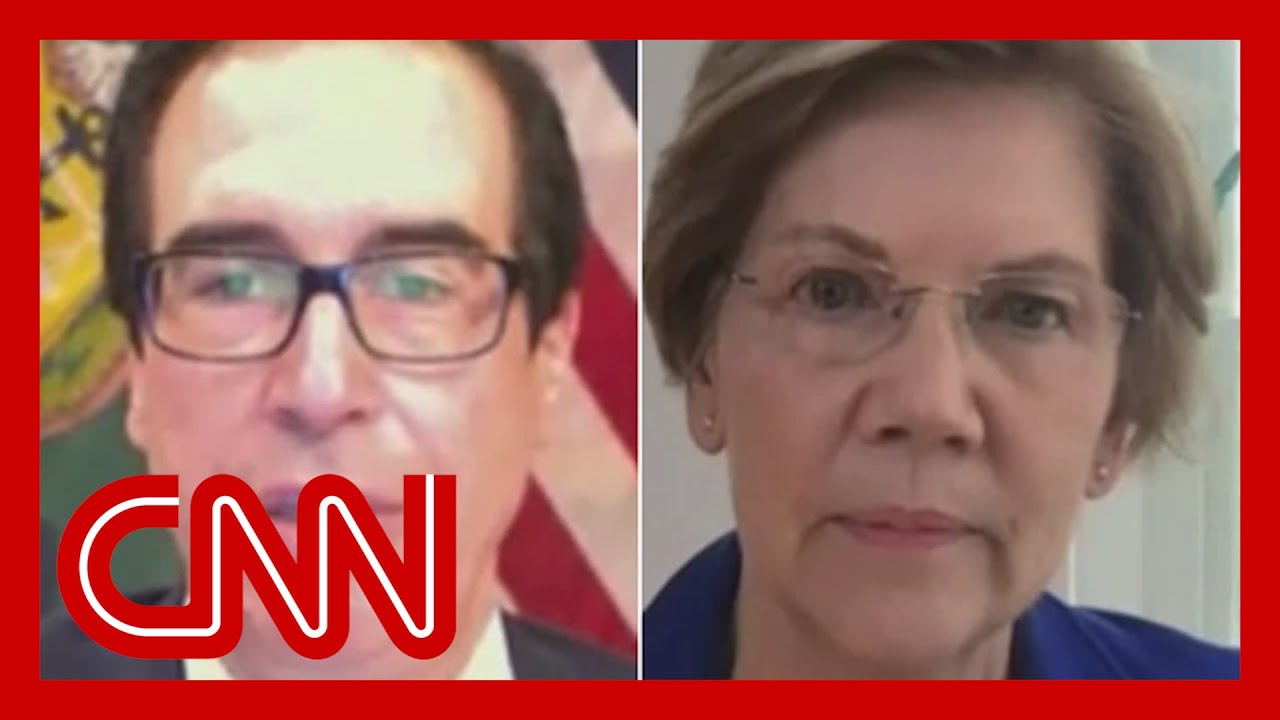 Warren presses Mnuchin on penalties for not protecting jobs