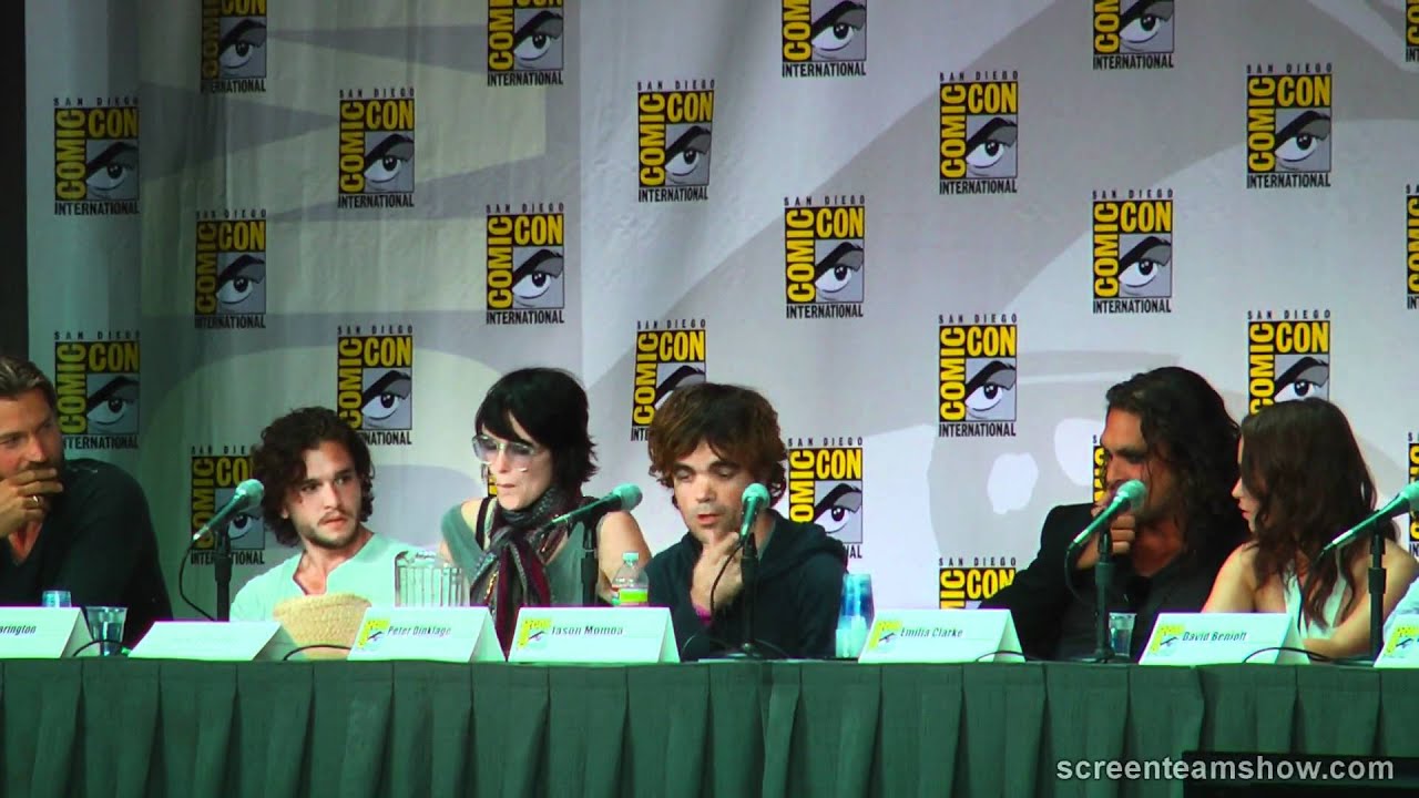 Game of Thrones SD Comic Con 2011 Panel Pt 2