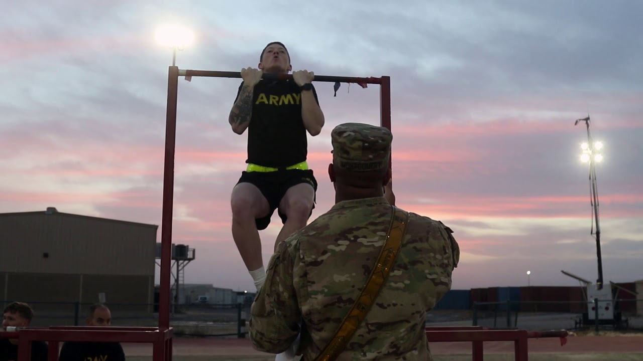 GAFB Fitness Test at Camp Arifjan