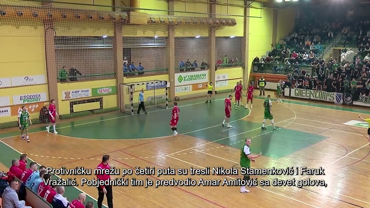 RUKOMETAŠI BOSNE PORAŽENI U ZAVIDOVIĆIMA