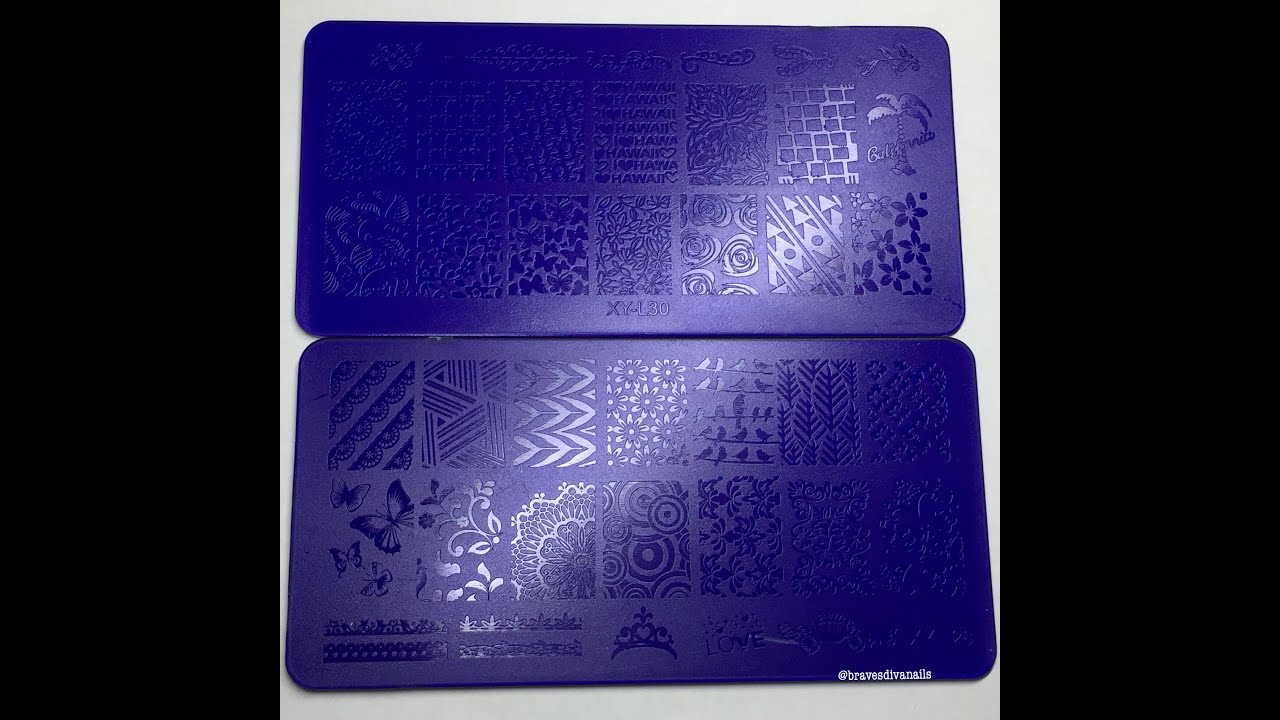 Aliexpress Acrylic Stamping Plates | Yay 👍🏽 or Nay 👎🏽 | Nail Art Review + DIY
