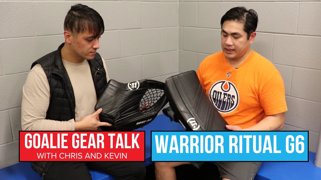 Warrior Ritual G6 Catcher and G6 Blocker | Goalie Gear Talk with Chris and Kevin S1E05