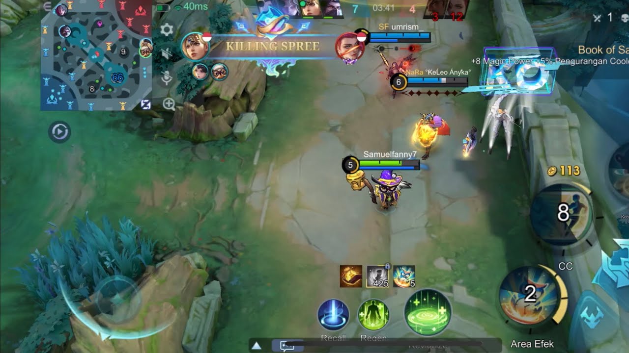 Combo yang lagi op freya + diggie = feeder lesley dan end cepet