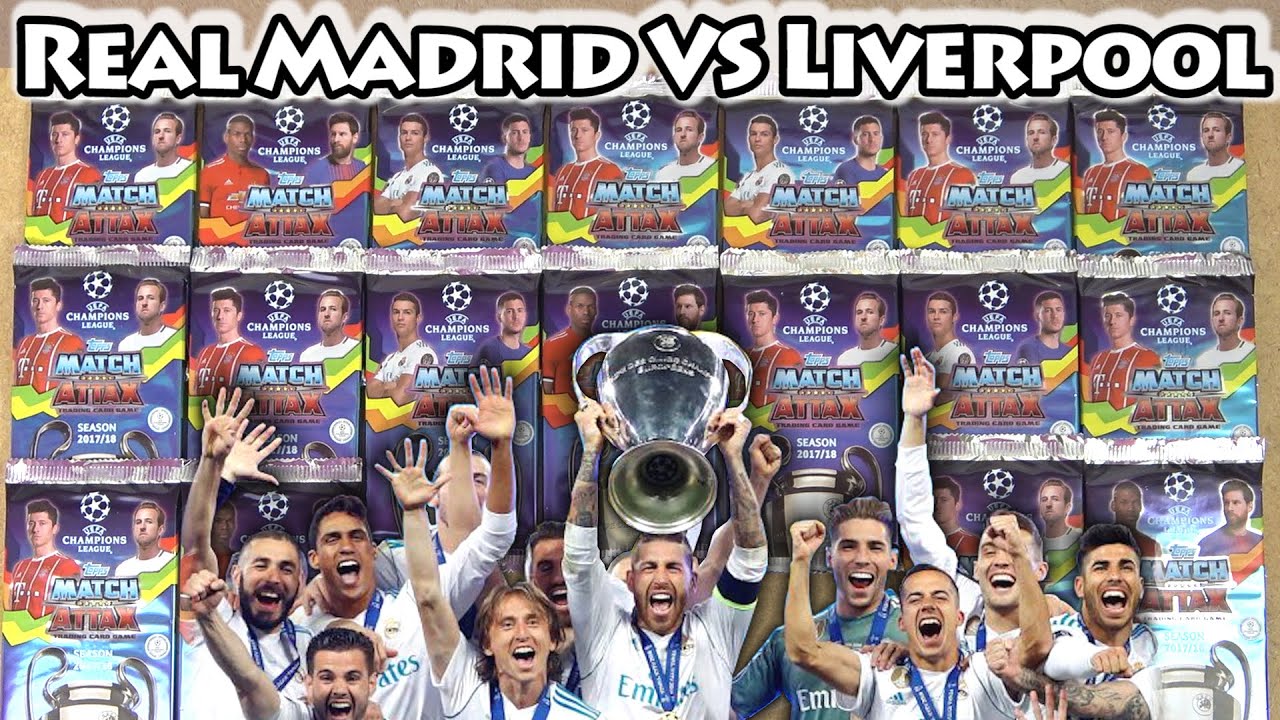 CHAMPIONS LEAGUE FINAL 2017/18 | Opening 18 MATCH ATTAX 17/18 Packs | Goalscorer Hunt | Retro Rips