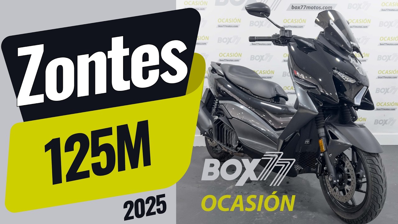 Vídeo de la Zontes 125M del año 2025