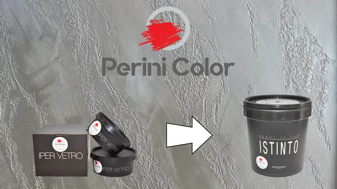 GIORGIO GRAESAN Iper Vetro su PIETRA SPACCATA con GIOIA | Perini Color