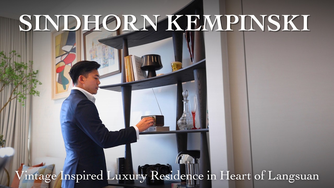 One of Bangkok’s Rarest Luxury 2BR Layouts (157sqm Tour) | Sindhorn Kempinski Residences
