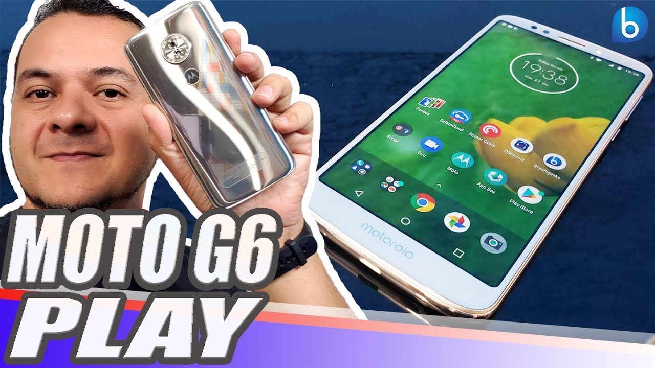 MOTO G6 PLAY | MUITO ALÉM DA BATERIA E PREÇO! ANÁLISE EM PORTUGUÊS