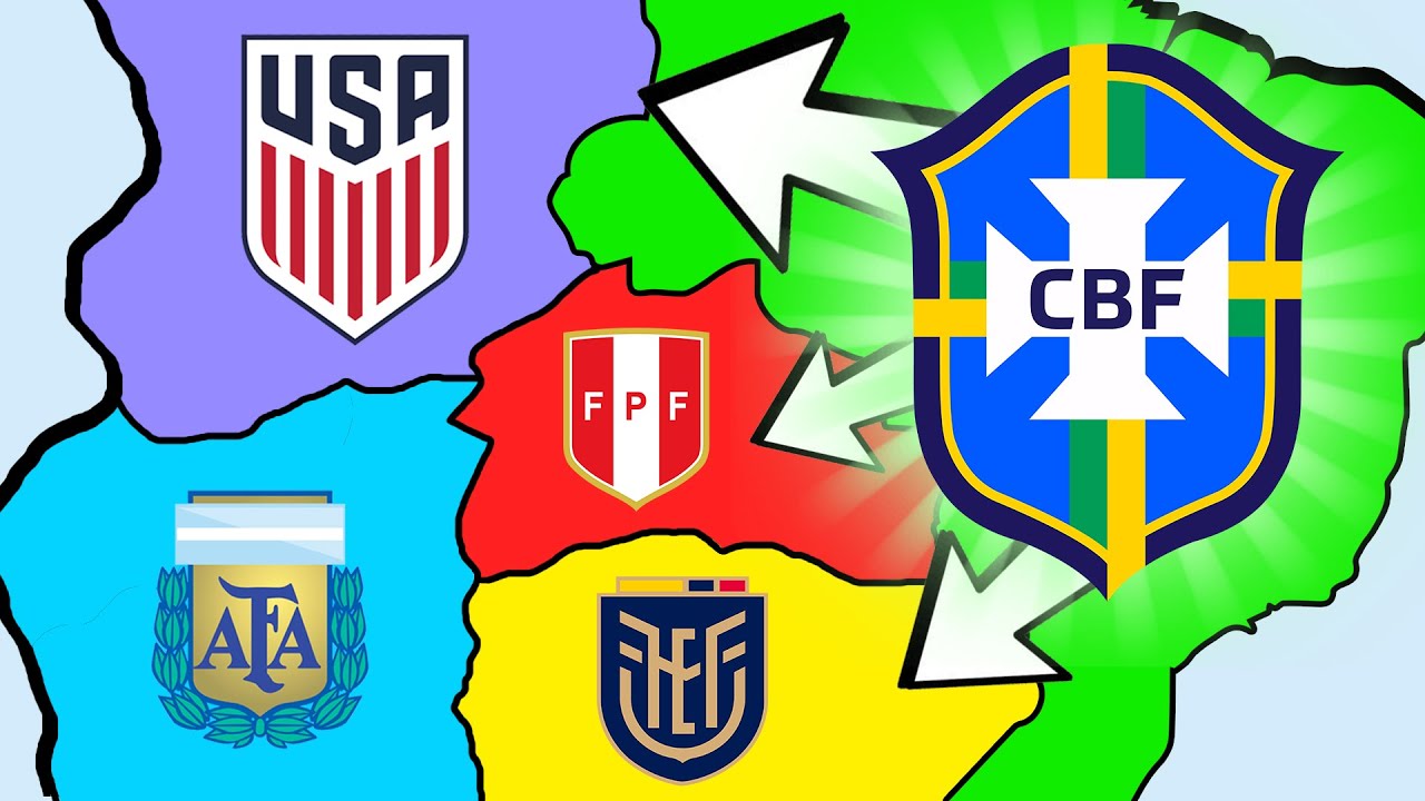 Brasil vs América! Brasil Domina Todo Continente?