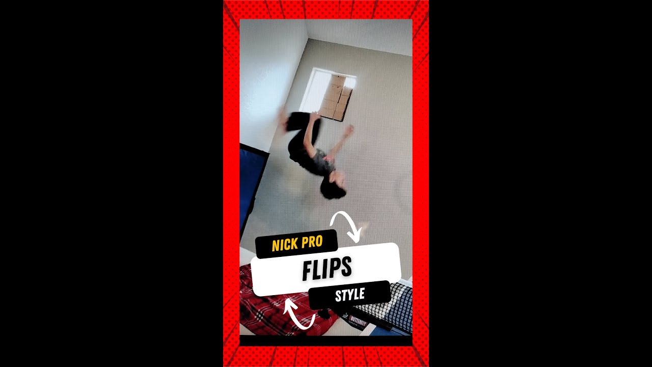 Nick pro style flip compilation by a 12 year old 