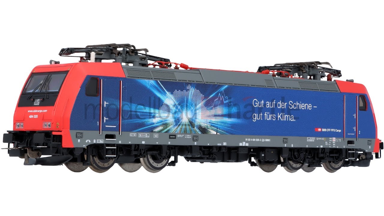 PIKO 21619 / 21620 / 21621 E-Lok Re 484 020-3 TRAXX 
