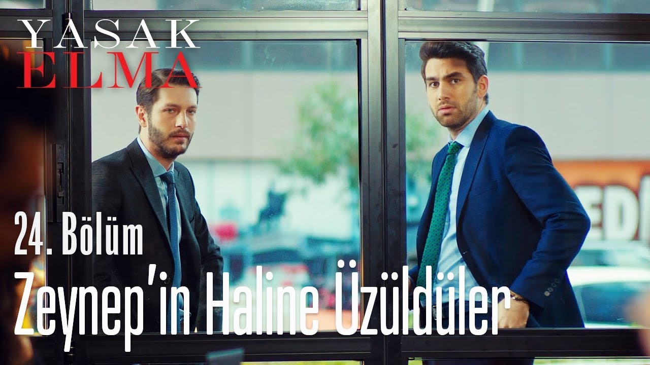 Caner ve Emir, Zeynep'in haline üzüldü - Yasak Elma 24. Bölüm