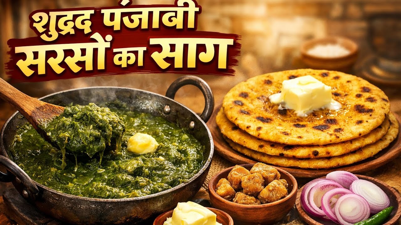 Sarson Ka Saag! Perfect Taste! Desi Style #sarsonkasaag