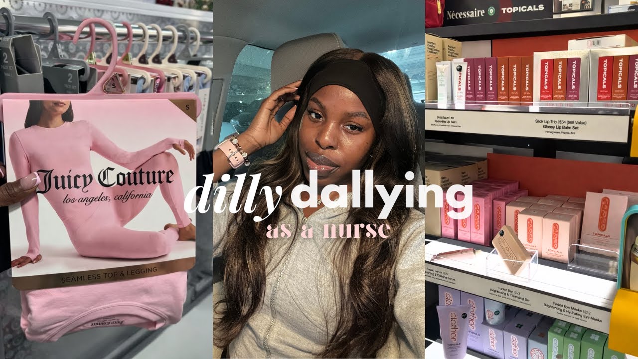 DILLY DALLYING AFTER A 12 HR NIGHT SHIFT VLOG | ULTA, SEPHORA, TJ MAX, MARSHALLS & MORE