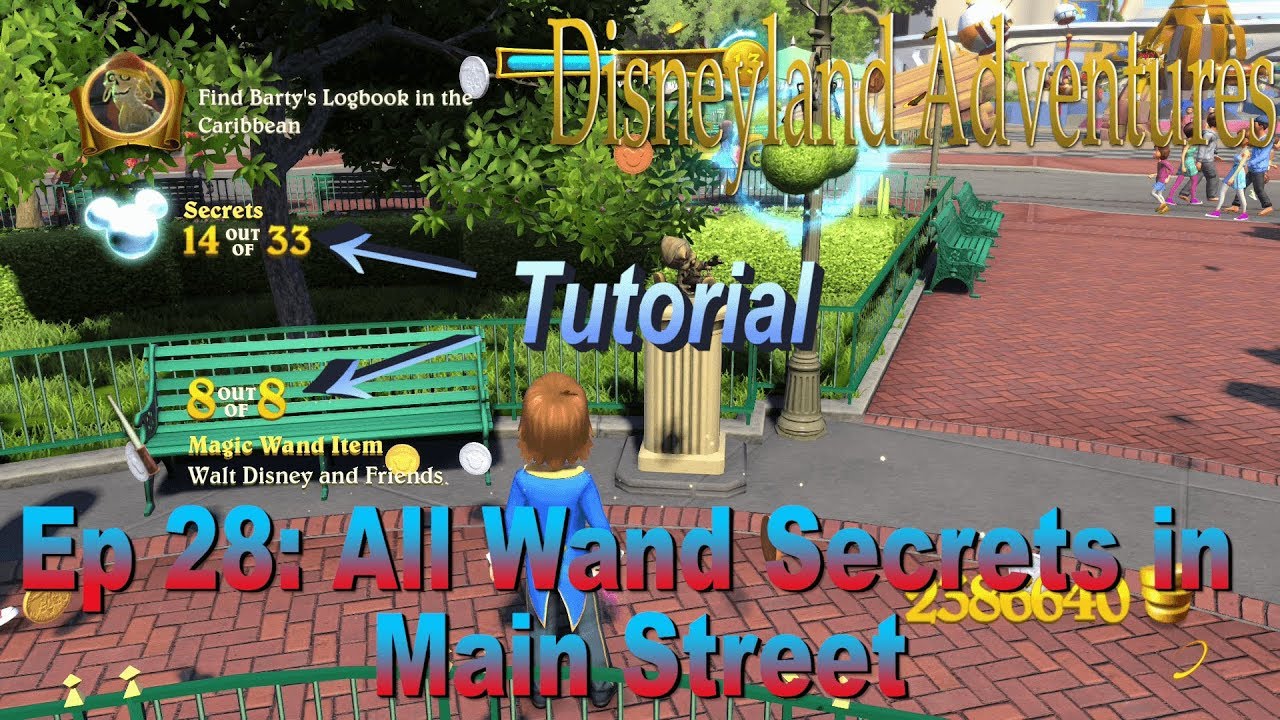 MAIN STREET WAND SECRETS- Ep 28: Disneyland Adventures 100% COMPLETION |Flyinnn Hawaiiannn