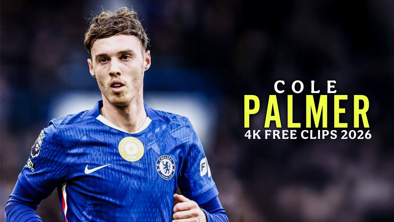 Cole Palmer 2026 • 4K Clips For Edits • Free Scene Pack • No Watermark 2160p | D74 Edits 2.0