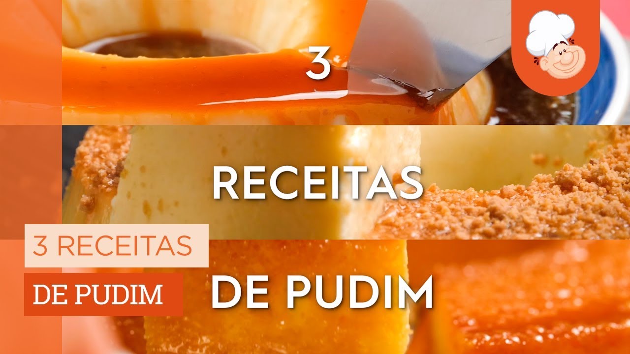 3 receitas de pudim — Receitas TudoGostoso