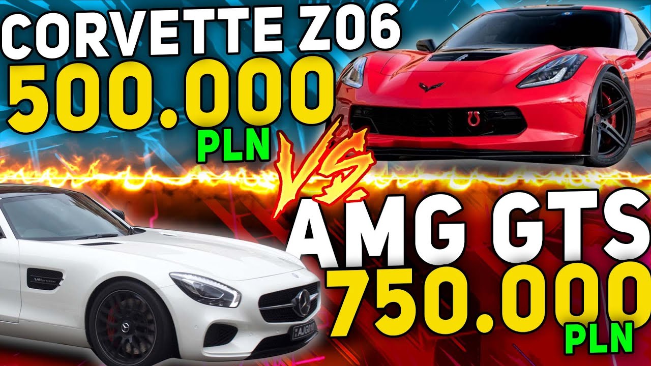 1/4 MILI WYŚCIGI | AMG GTS VS CORVETTE 🔥