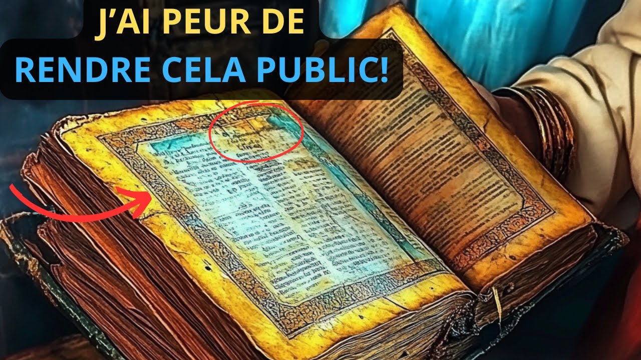 Une ancienne bible d&eacute;couverte en Turquie r&eacute;v&egrave;le un secret terrifiant sur J&eacute;sus✨