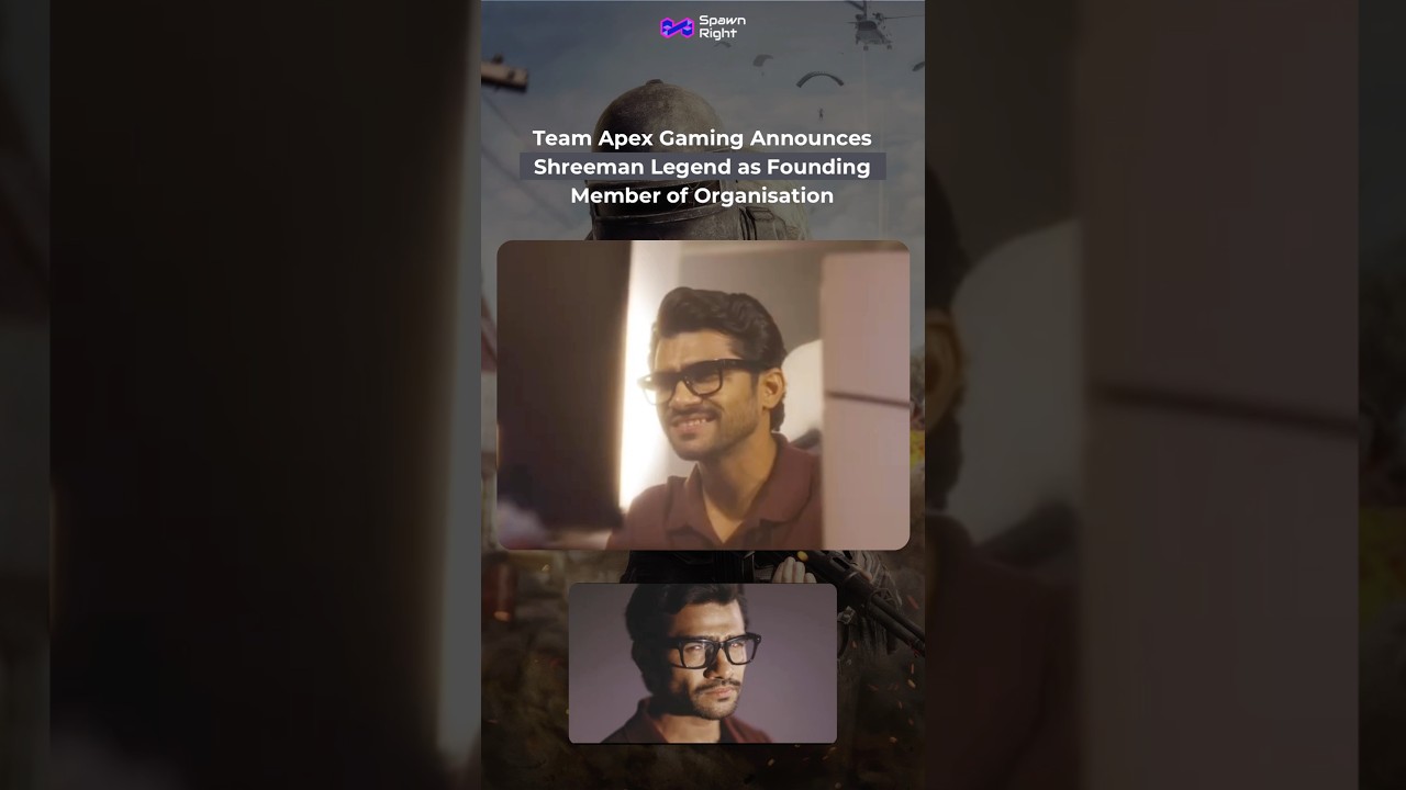 Shreeman Legend Joins Team Apex Gaming as Founding Member
