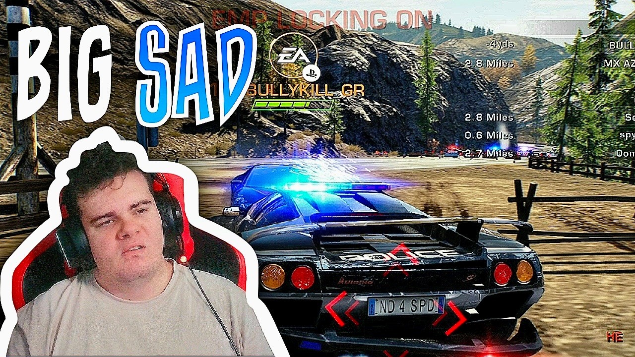 TAKING MY DEPRESSION OUT on HOT PURSUIT REMASTERED
