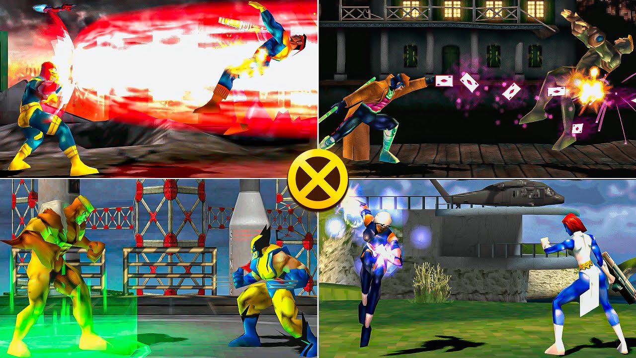 X-MEN: Mutant Academy All Super Moves | 2K 60GPS