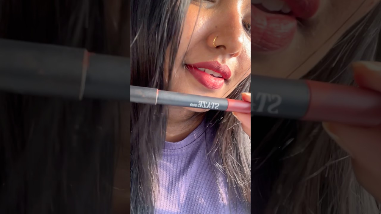 Идеальный красный оттенок для всех типов кожи💋 #lipstickreviewmalayalam #staze9to9 #redlipstick #...