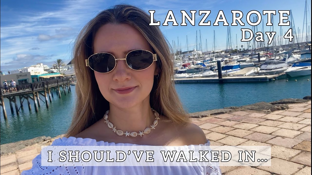 LANZAROTE: Day at Playa Blanca 🌊🦀