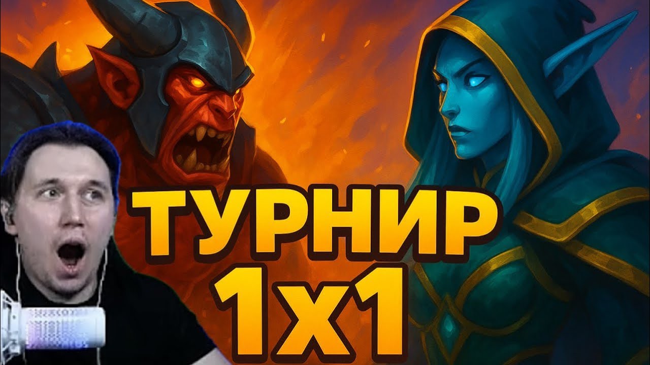 ТУРНИР 1 НА 1  НА МИДУ НА РАНДОМНЫХ ГЕРОЯХ (Dota 2) 