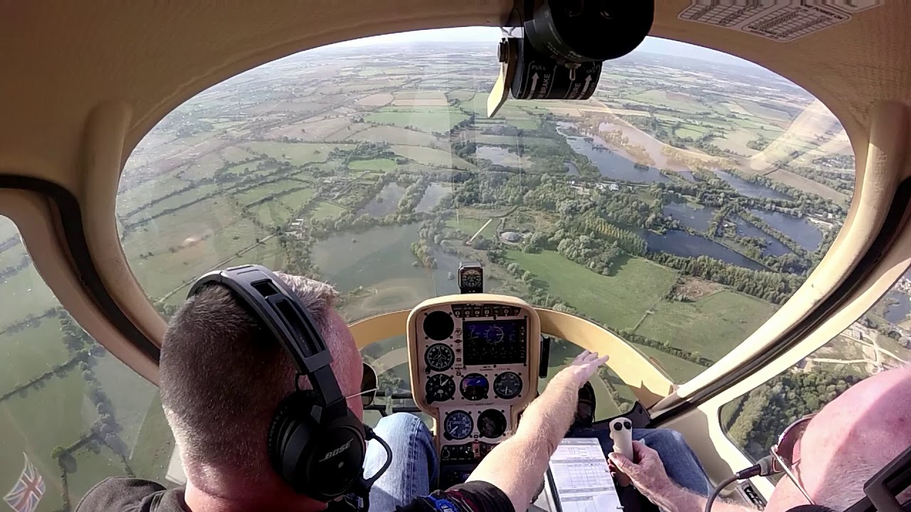 Guimbal Cabri G2 Start up Take off and landing