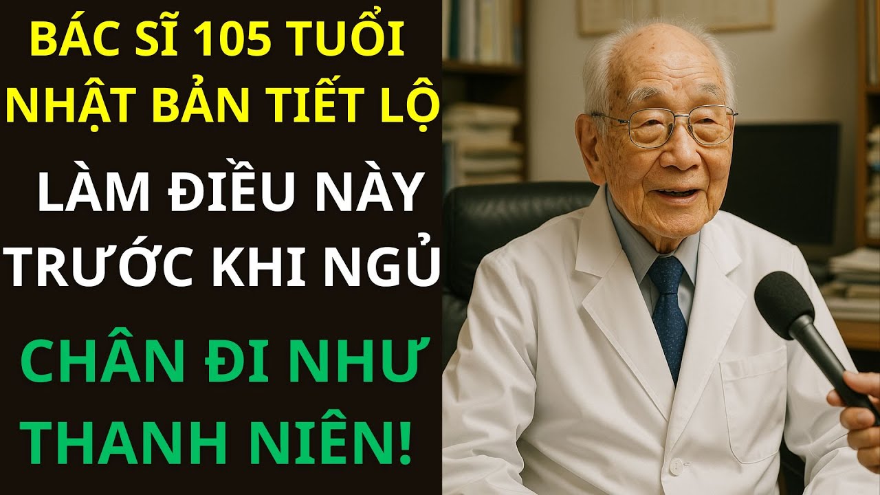 “Bác sĩ thọ nhất Nhật Bản tiết lộ: Chỉ một bát cháo trước khi ngủ – Sáng ra chân đi như thanh niên!”