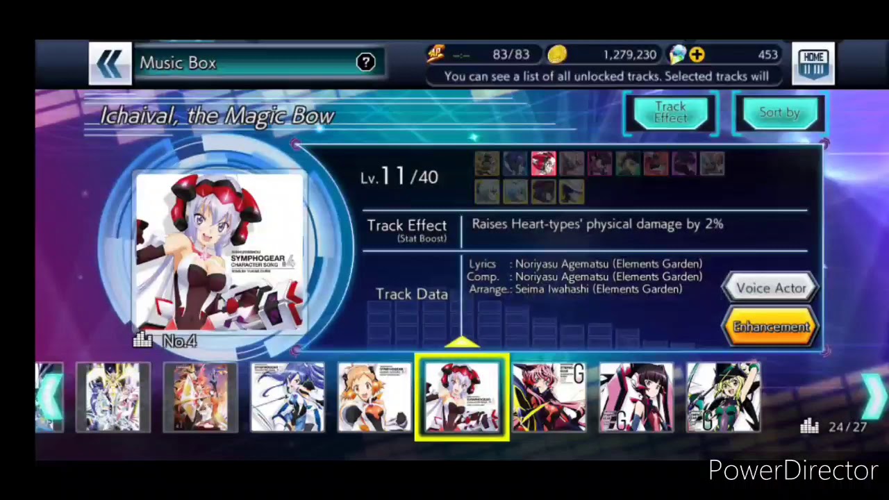 Symphogear XD Unlimited Music Box: Ichaival, the Magic Bow