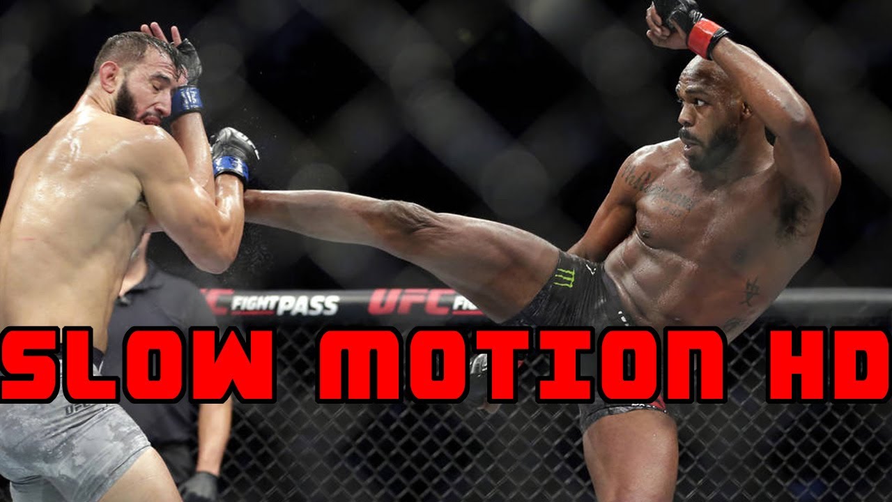 Jon Jones vs Dominick Reyes Highlights Slow Motion HD