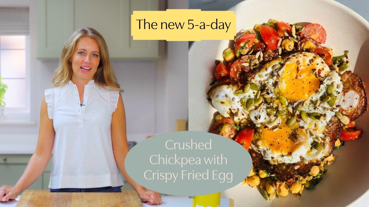 Eat This For a High-Protein Brunch | Crispy Chickpea & Egg Recipe + The Truth About Protein Sources
