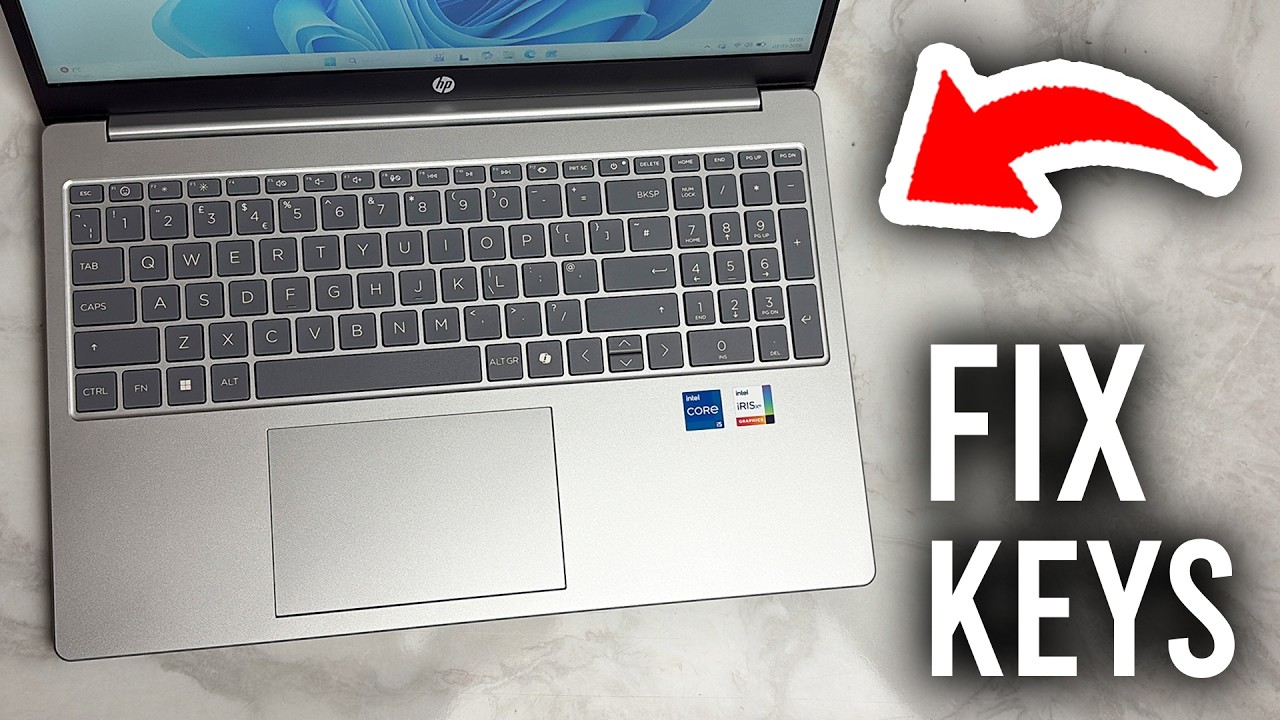 How To Fix Some Keys Not Working On Laptop Keyboard - Fix Keyboard